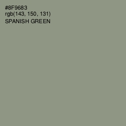 #8F9683 - Spanish Green Color Image